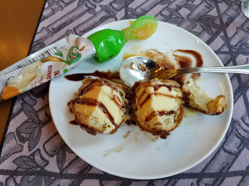 Ice cream tempura!